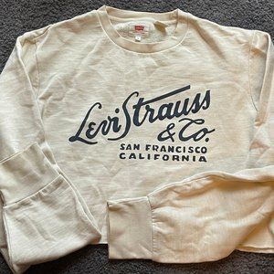 VINTAGE LEVI STRAUSS CROPPED SWEATSHIRT